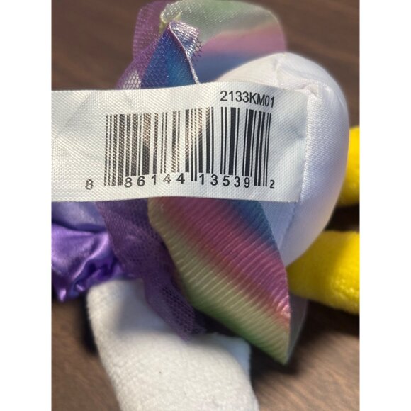 Disney Junior Daisy Duck Plush Bean Bag 11" Stuffed Animal Rainbow - Picture 6 of 6